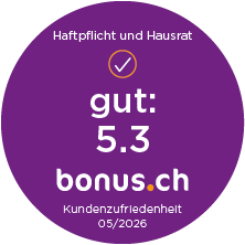 Auszeichnung von bonus.ch 2026