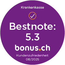 Auszeichnung von bonus.ch 2025
