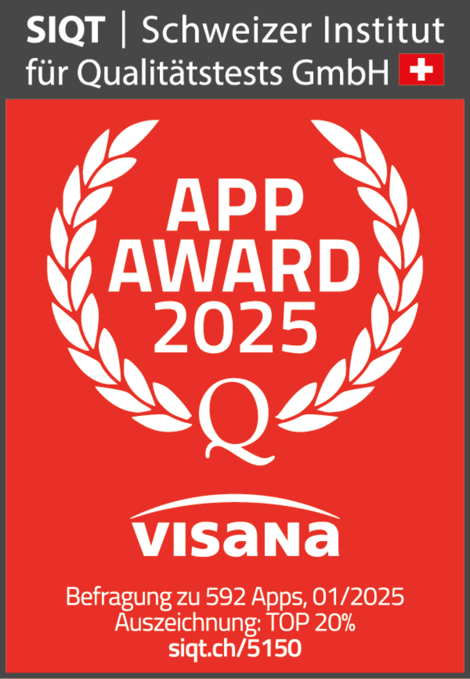 Auszeichnung ISQT App Award 2025